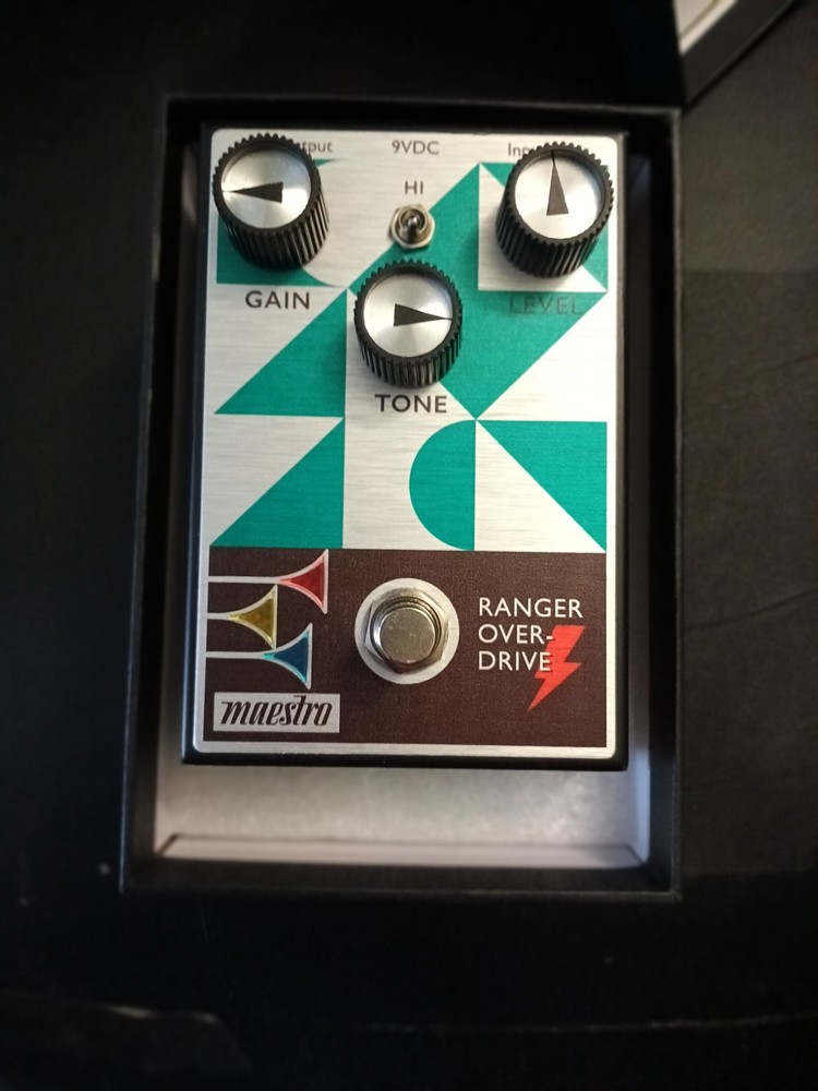 Maestro Ranger Overdrive Effects Pedal