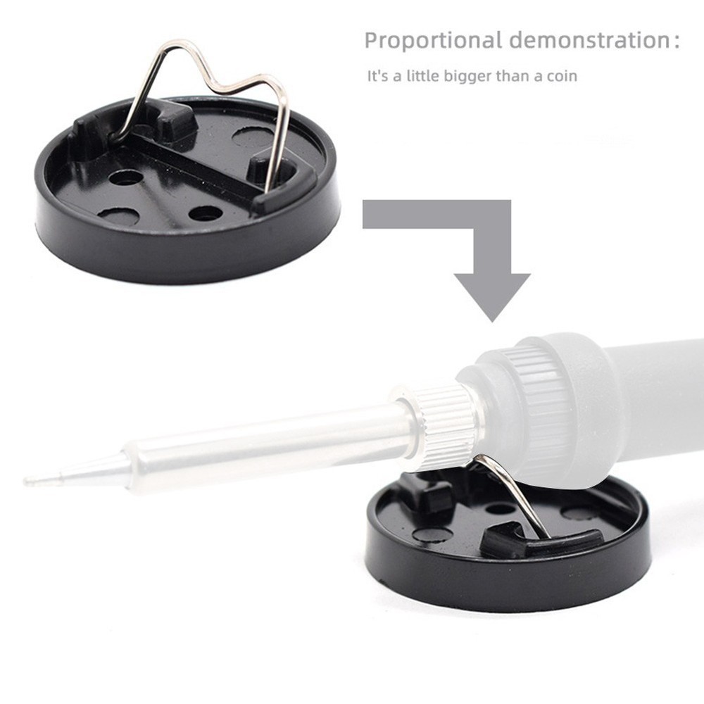 Lightweight Soldering Iron Holder for Secure Placement During Projects