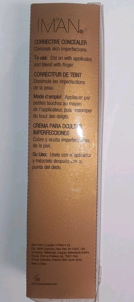 IMAN Corrective Concealer Clay Damaged Box VHTF