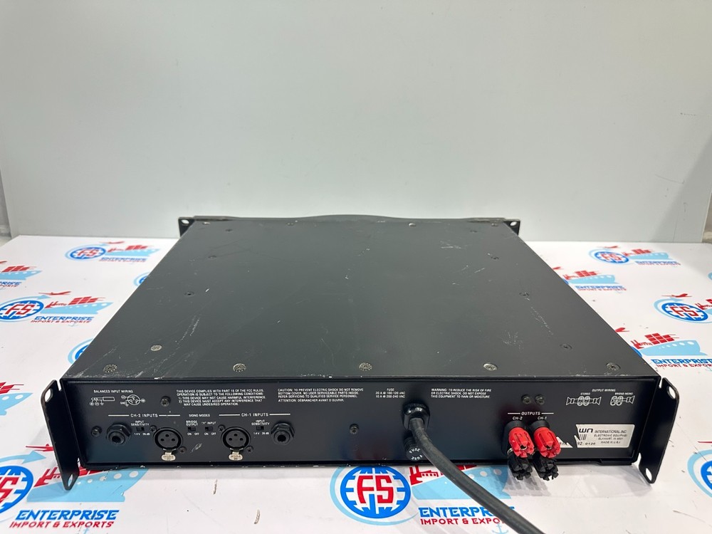 Crown K2 2-Channel Balanced Current Power Amplifier