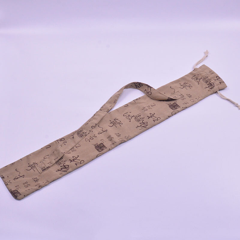 Japanese Samurai Sword Shoulder Bag Katana Wakizashi Case Calligraphy Pattern