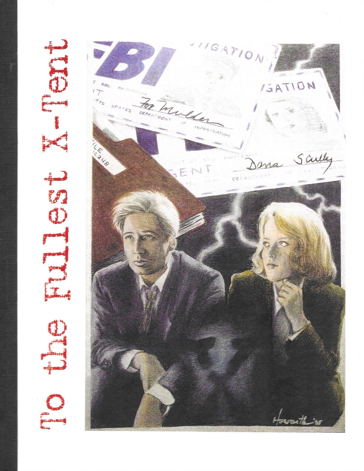 THE X-FILES fanzine TO THE FULLEST X-TENT