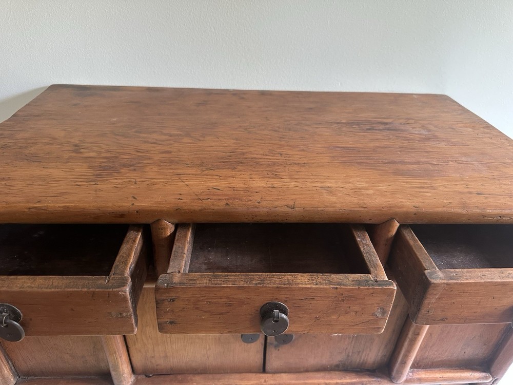 antique asian chest