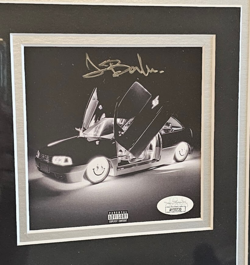 J Balvin Signed Autographed Rayo CD JSA Certified COA professionally Framed