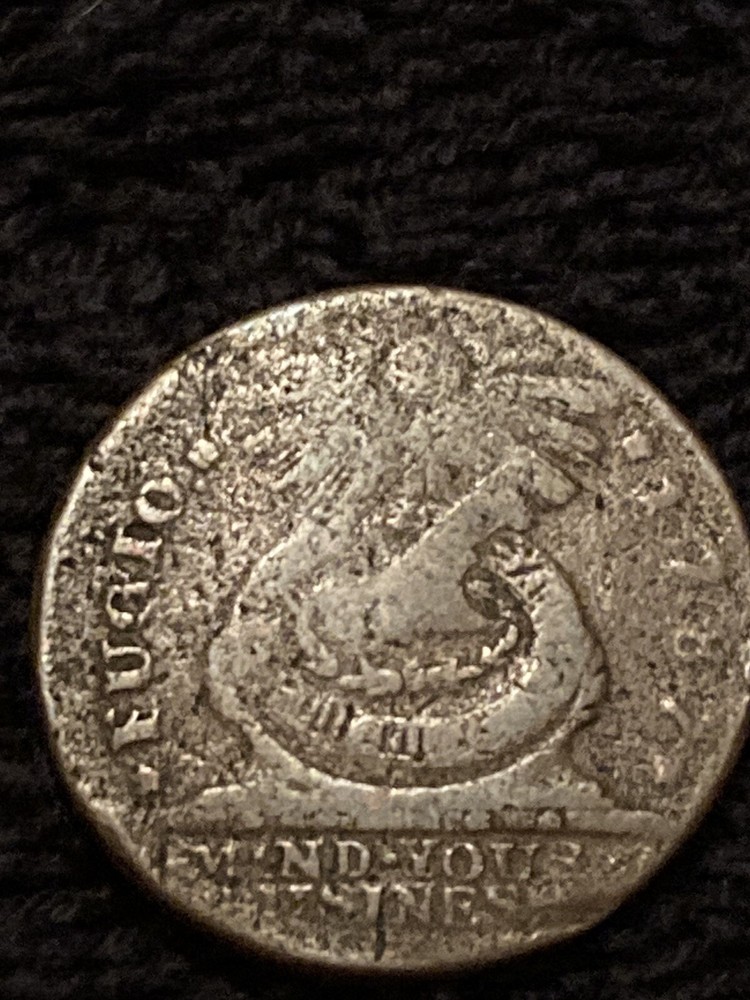 1787 fugio cent Kn 19-55