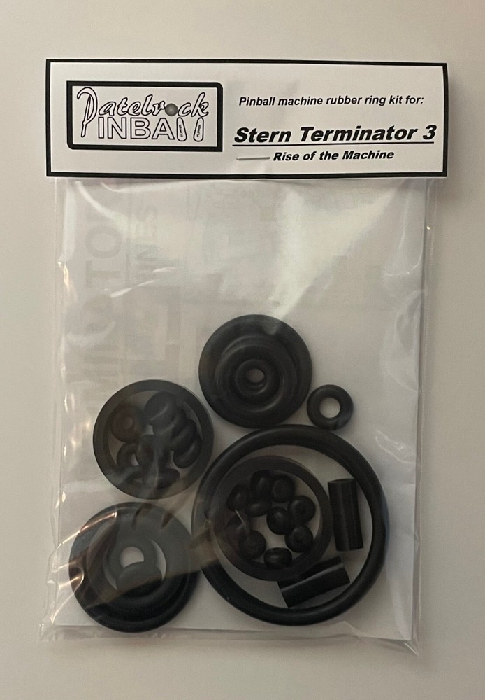 2003 Stern Terminator 3 Pinball Machine Rubber Ring Kit **Customize Your Kit**