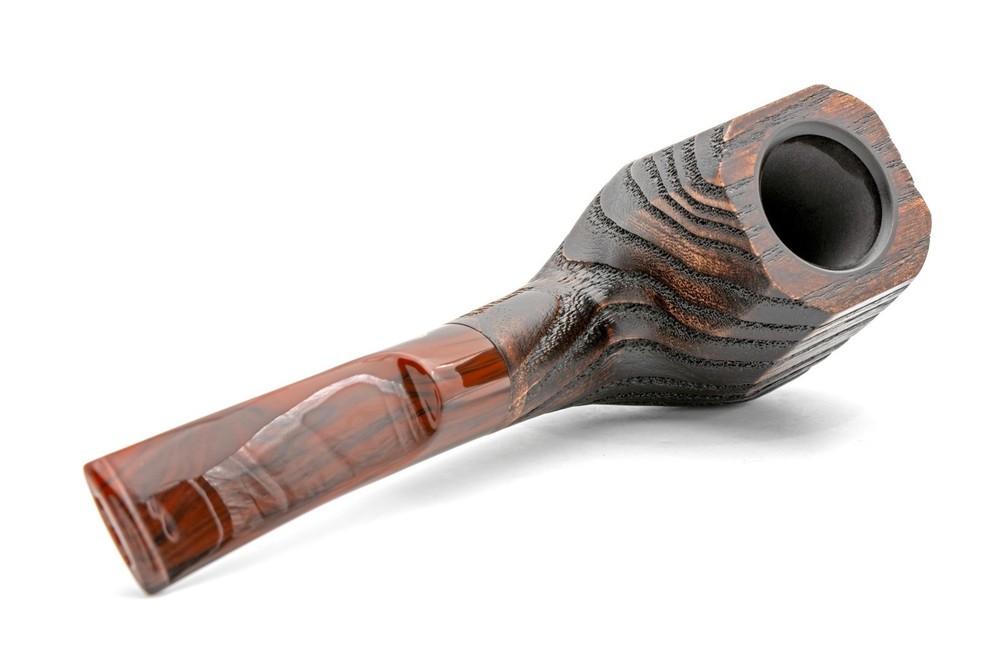 RATTRAY'S PHEASANT G 1 SANDBLASTED BENT PANEL 9MM ASH PIPE **NEW in BOX**