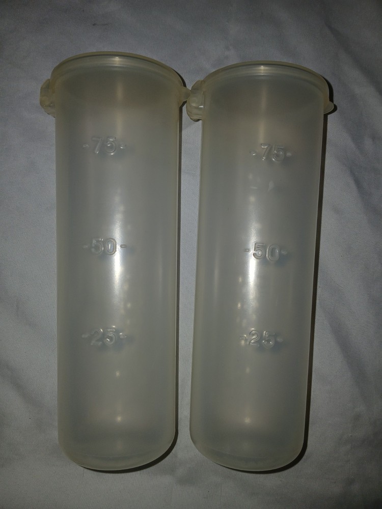 VIEWLOADER Paintball Reload Canisters And Case 2 Containers hook and loop