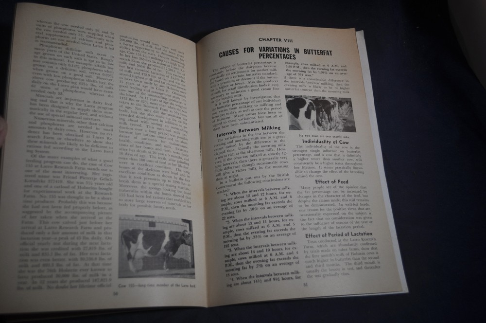 1947 Larro Dairy Guide by General Mills