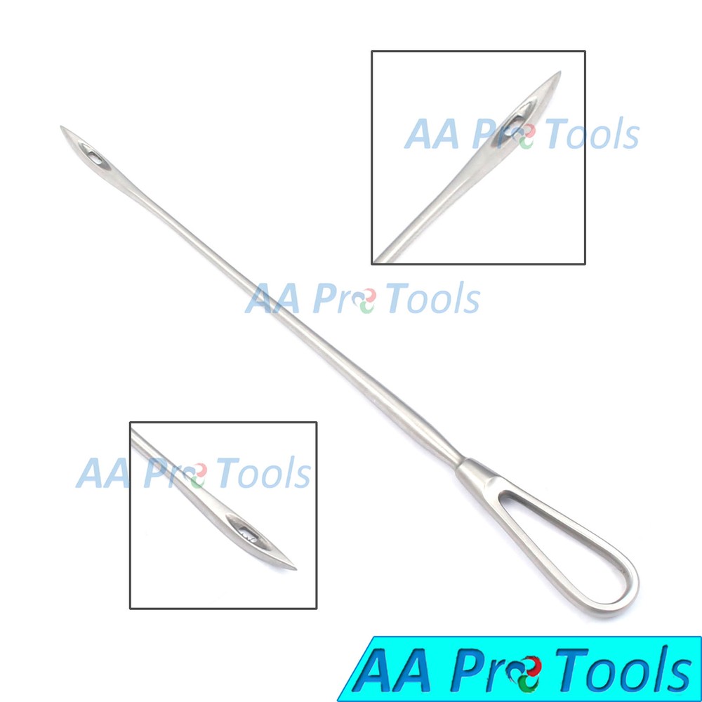 AA Pro: Buhner Insertion Prolapse Suture Needle (Buhner-style)
