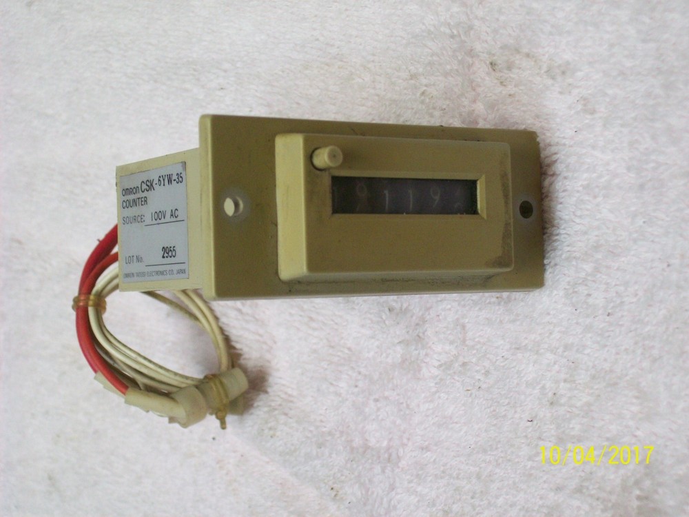 OMRON CSK-6YW-35 COUNTER 100VAC