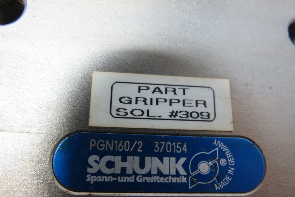 Schunk PGN160/2 Universal Robotic Gripper Head Assembly