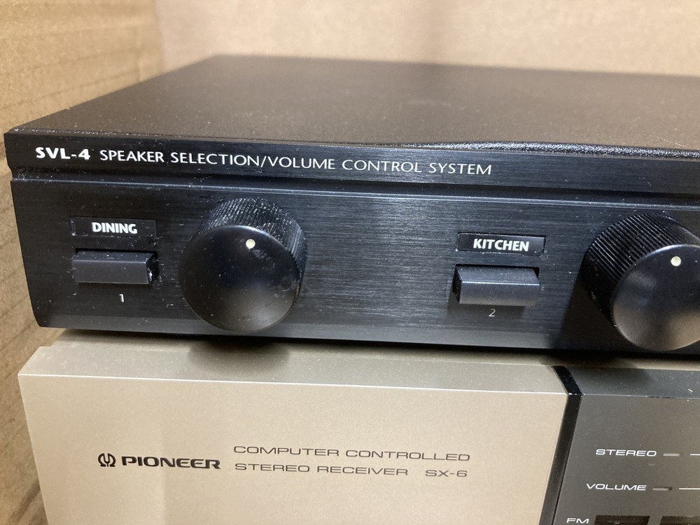 Niles Audio SVL-4 Speaker Channel Selection/volume Control System Tested Works