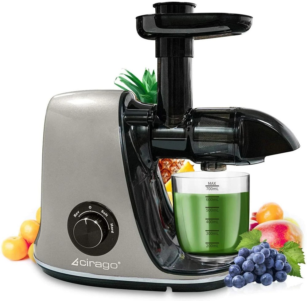 Juicer Machine Slow Masticating Juicer Extractor, Quiet Motor, Cold Press Juicer