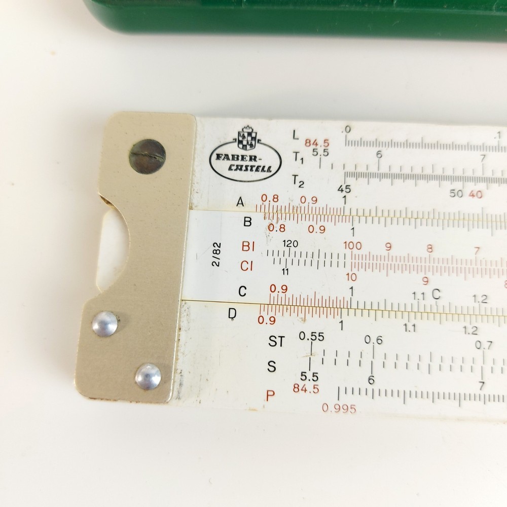 Faber Castell 2/82 Duplex Slide Rule Made in Germany