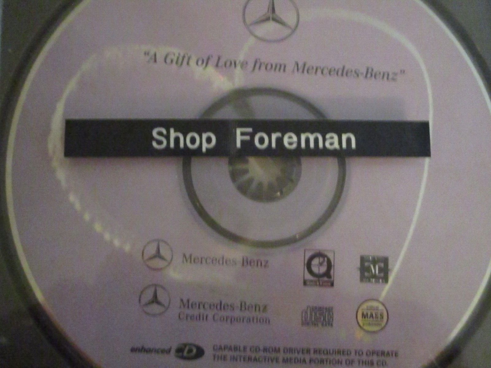 CD-R A GIFT FROM MERCEDES-BENZ