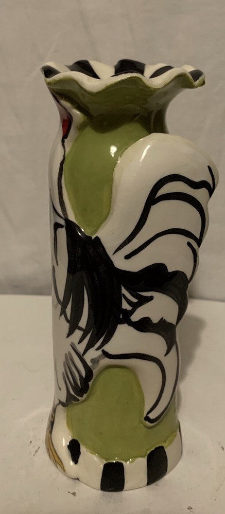 Art Pottery Rooster Vase