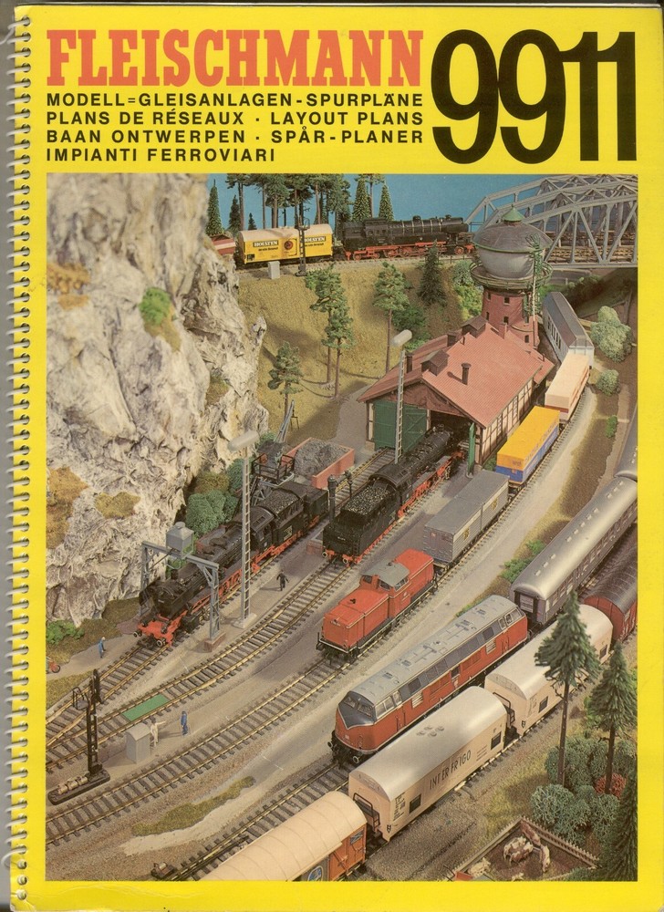catalogue FLEISCHMANN 1978 TRACK SYSTEMS 9911 D SV bb