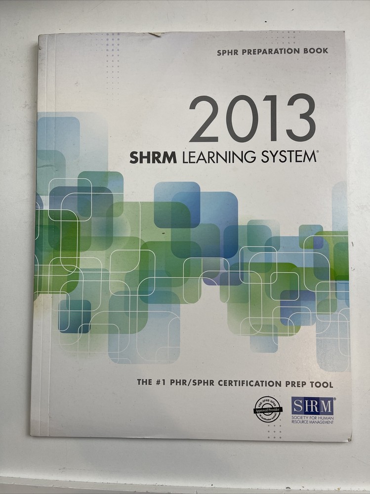 SHRM Learning System books 2013
