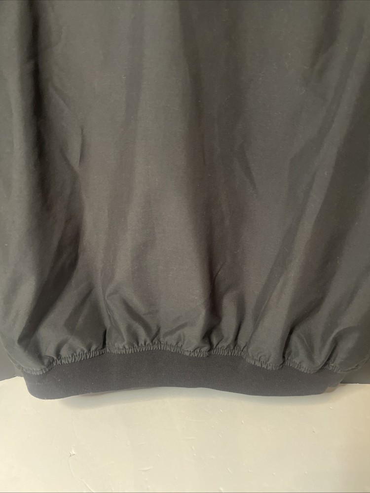 Ashworth Weather System Golf Pullover Jacket Men’s M Black Water Wind Resistant