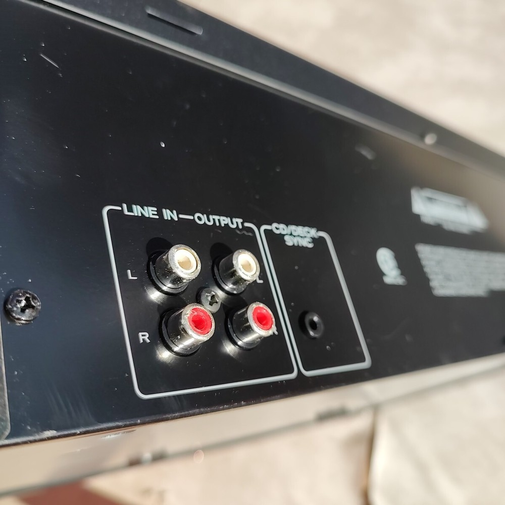 Teac W-700 R Stereo Cassette Deck UNTESTED