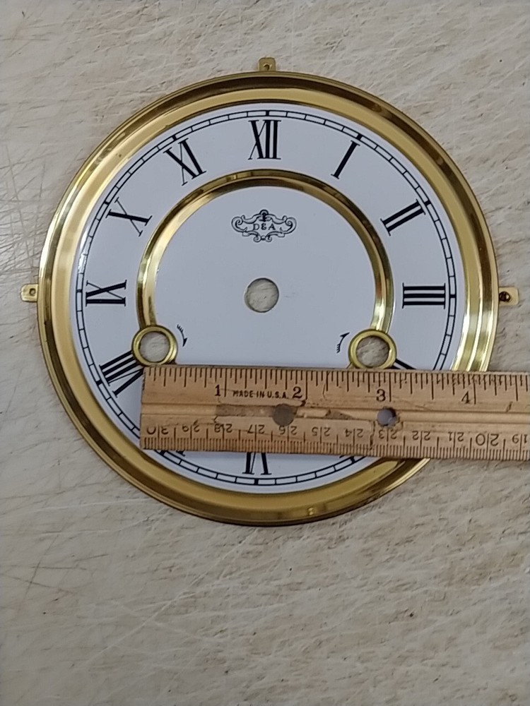 CHINESE WALL CLOCK DIAL 5 3/4 INCHES
