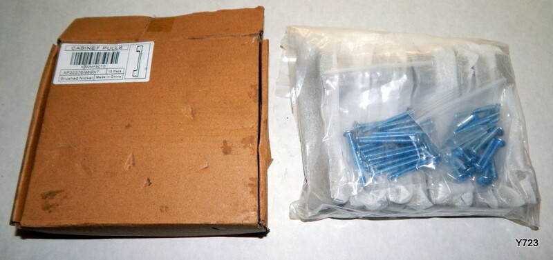 10 Pack Satin Nickel Cabinet Pulls AP 30376/96SNT