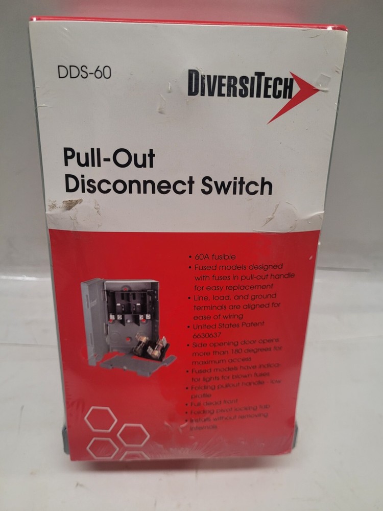 Diversitech DDS-60 Pull-Out Disconnect Switch