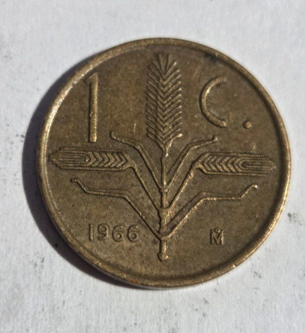 1966 Mexico 1 Centavo KM-417