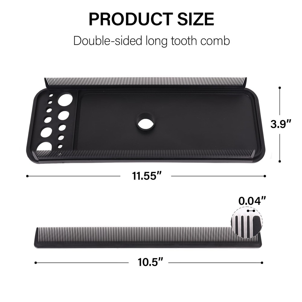 Hair Extension Holder Hanger Braiding Rack Extension Tool Double-Side Teeth E...