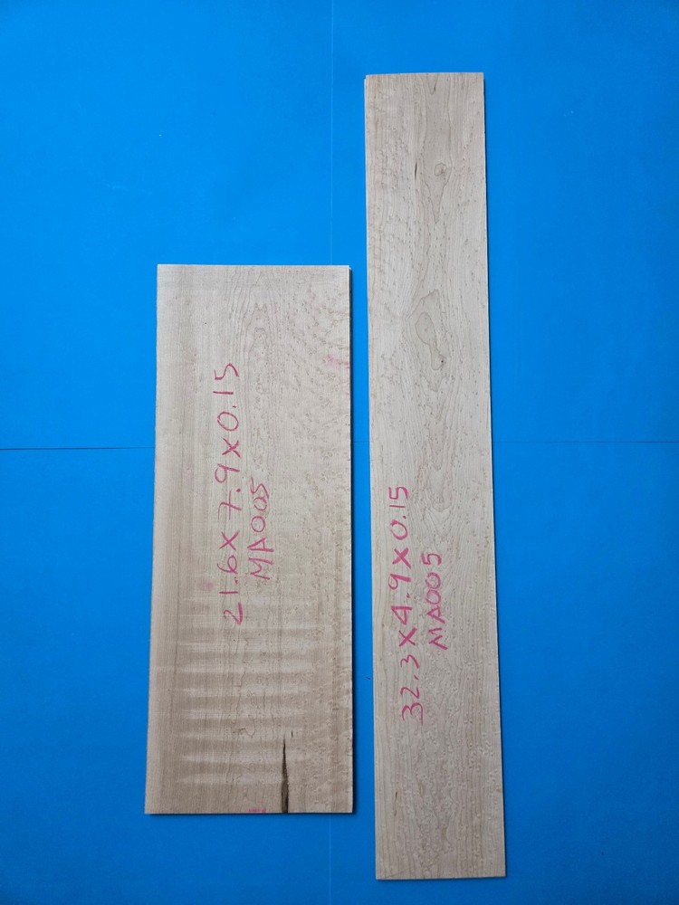 Bidseye Maple guitar back and sides MA005