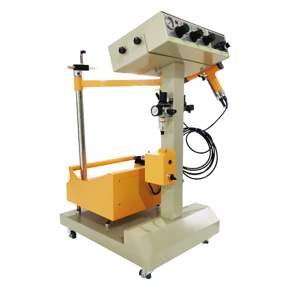 110V Vibrating Powder Coating Machine Electrostatic plastic spraying machine