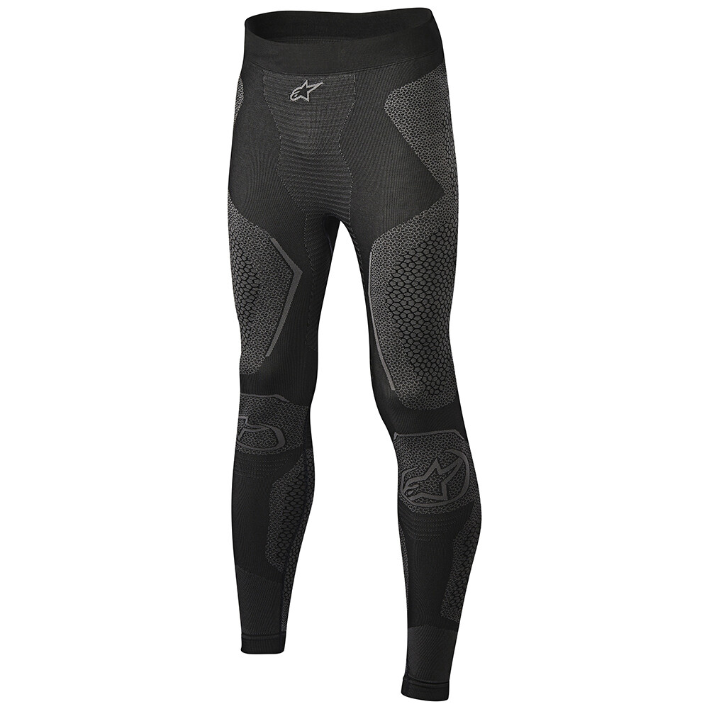Alpinestars Ride Tech Winter Motorbike Base Layer Under Bottom Black / Grey