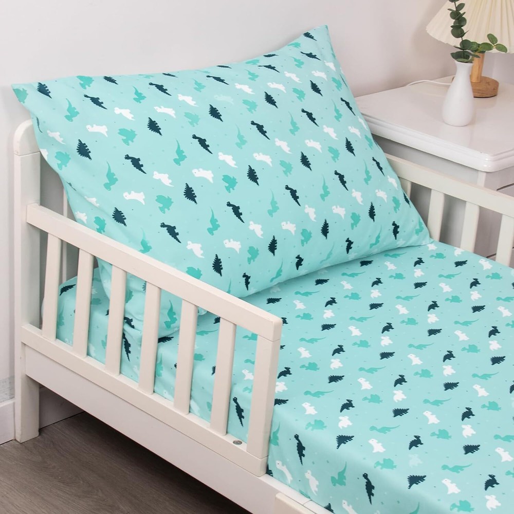 2-Piece Toddler Sheet Set Includes Crib Sheets Set and Envelope Pillowcase