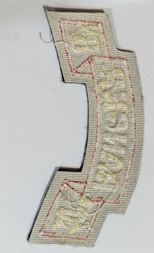 US Army Authentic WW2 Era 10th Ranger Battalion Felt Scroll Patch