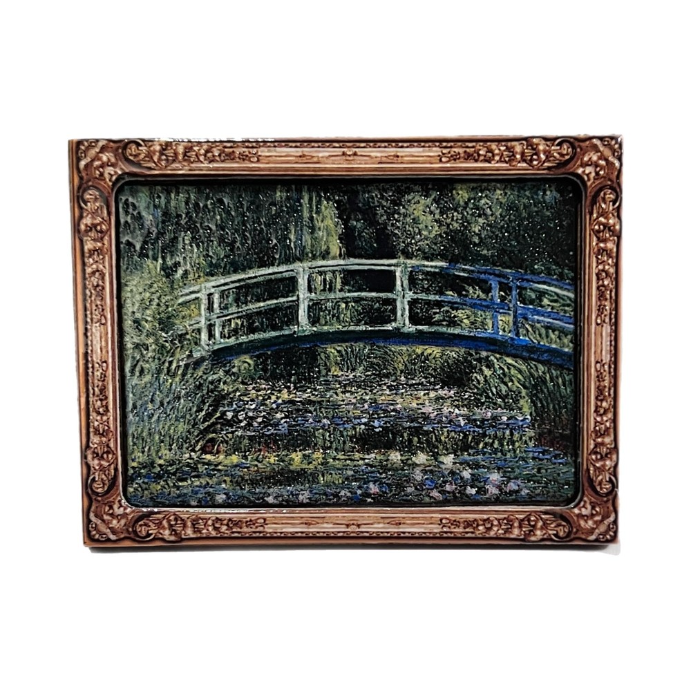 Monet Footbridge Magnet 3.25 IN