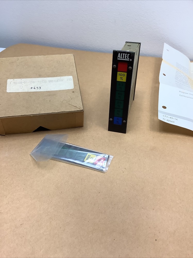 Altec 9713A Volume Level Display NEW IN BOX*