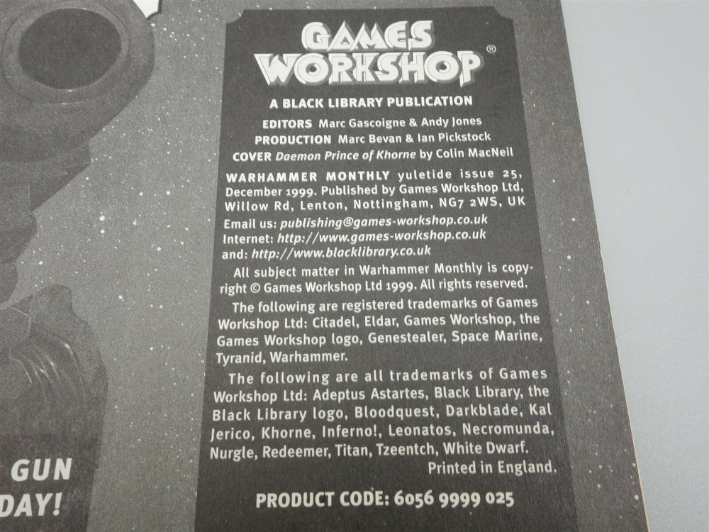 Warhammer Monthly - Issue 25