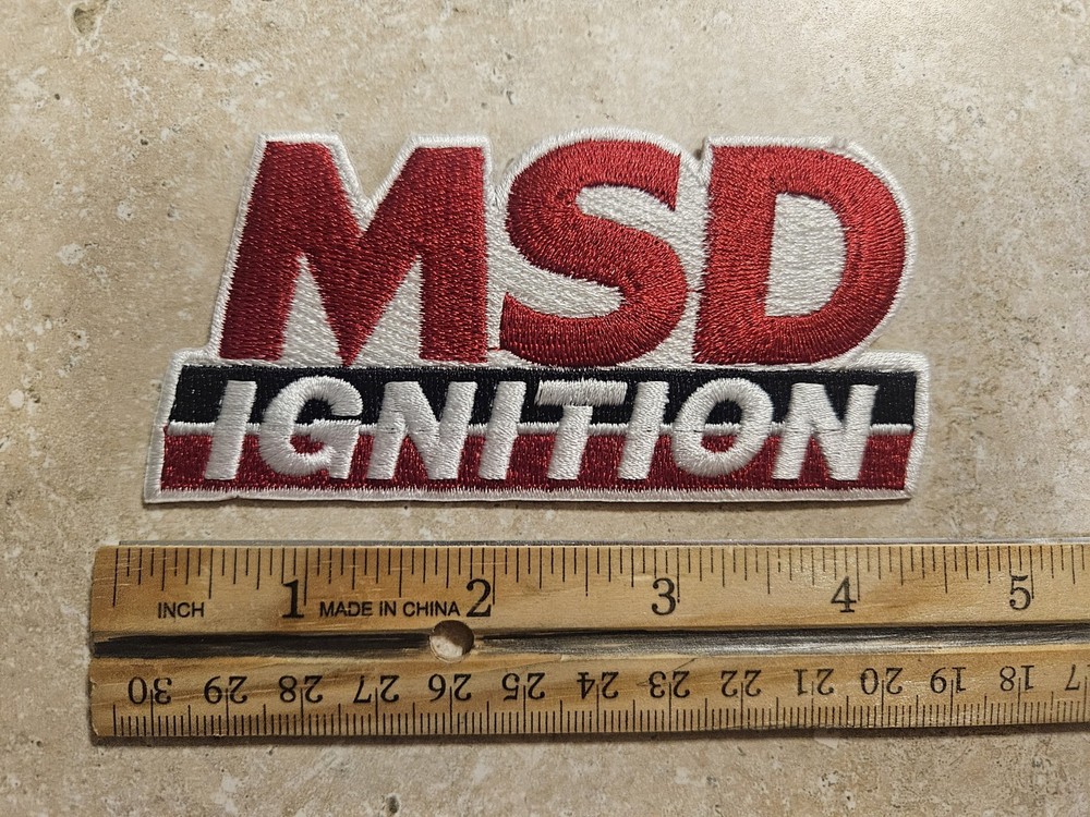 MSD Ignition Embroidered Patch
