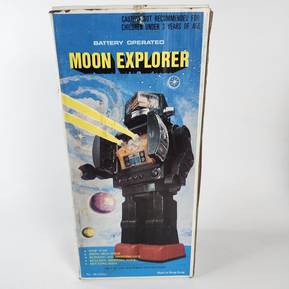 1970's Moon Explorer Robot *Please Read Description*