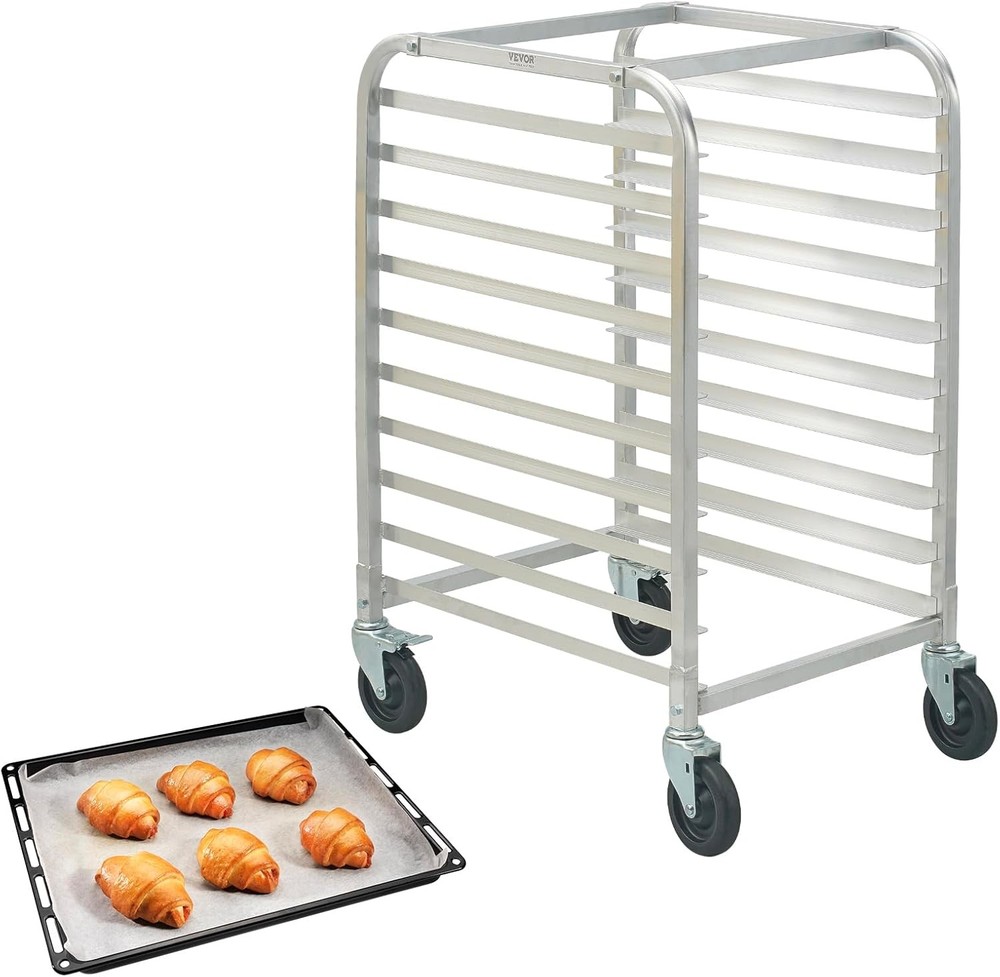 VEVOR 10 Tier Aluminum Bun Pan Rack