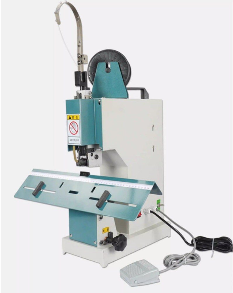 Wire Binding Machine with Foot Pedal and Extended Electric Stapler M2000