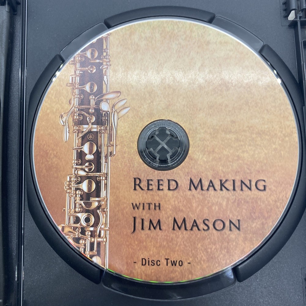 Reed Making with Jim Mason- 2 DVD Reed Making Guide