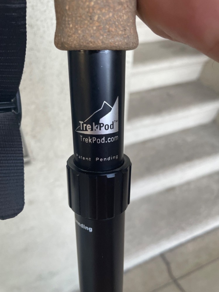 TrekPod Monopod Tripod Walking Stick adjustable height monopod tripod