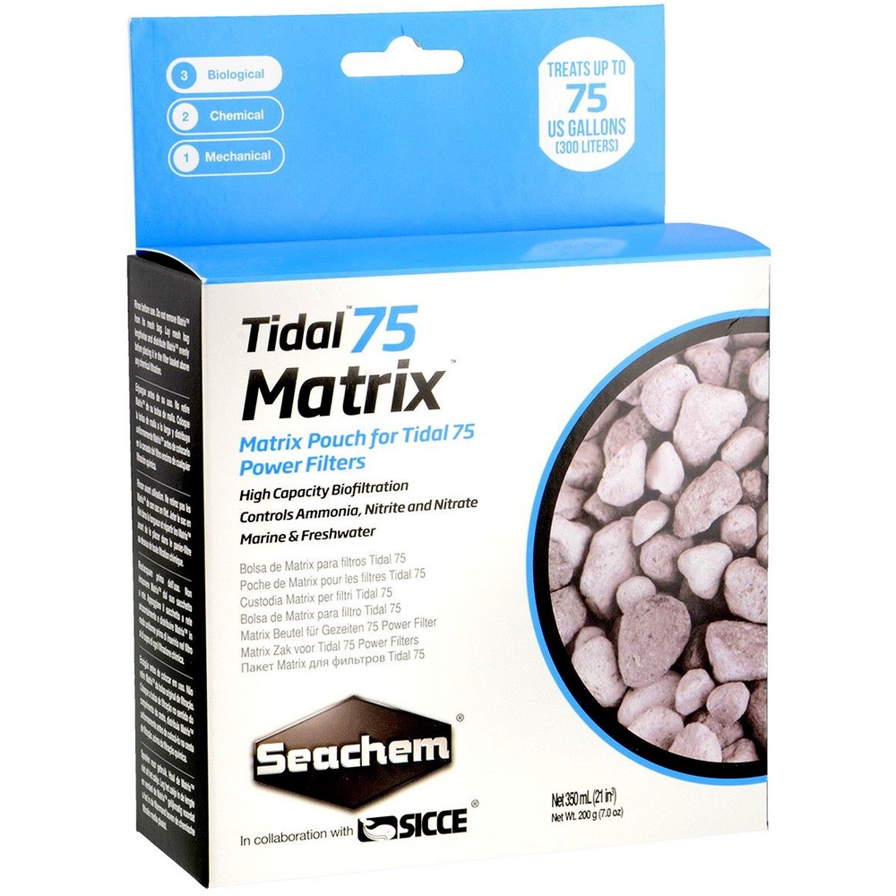 Seachem Tidal 75 Matrix Pre-Bagged High Capacity Premium Biofilter Media