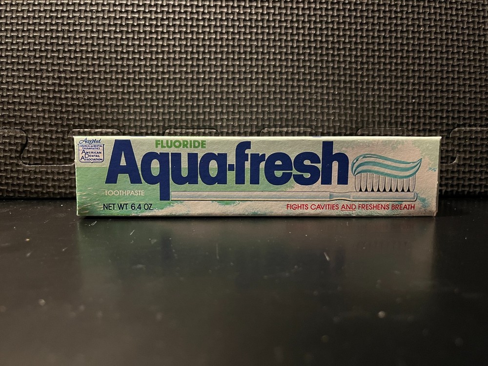 1970's Toothpaste - 5 emtpy custom design display boxes