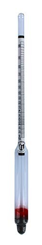 Fastrack Hydrometer Alcohol 0-200 Proof And Tralle Hydrometer, Alcohol