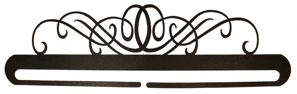 Classic Motifs 28 Inch Windy Scroll Split Bottom Craft Hanger