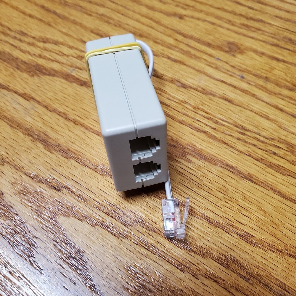 (2) te TE DSL439L PHONE LINE SPLITTERS