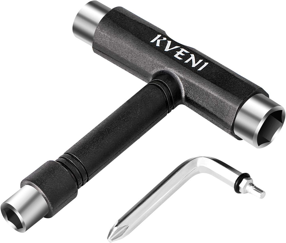 Skate Tool All-In-One, Multi-Function Portable Skateboard T Tools Accessory -...